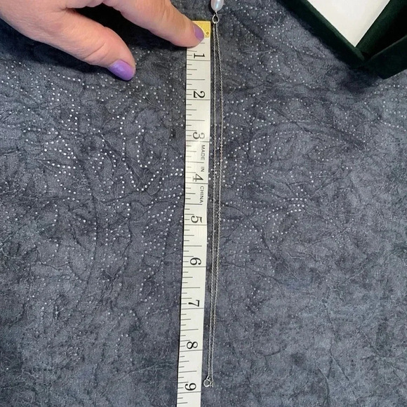 Freshwater  Pearl Pendant & Ring Set 925 SS - Picture 8 of 14